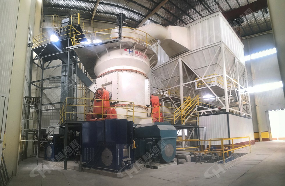 鋁礬土立磨生產(chǎn)線(xiàn)hlm2400江西某石油企業(yè)成功投產(chǎn)