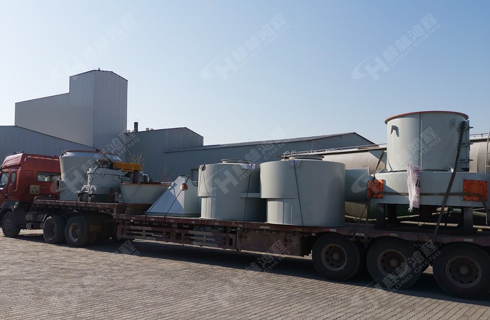 驗貨人員對桂林鴻程HC系列消化器(化灰機) 驗貨人員對桂林鴻程HC系列消化器(化灰機)